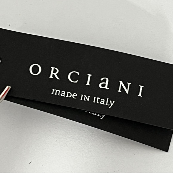 Orciani Brown Elastic Wool and Suede Leather Belt - Picture 4 of 7